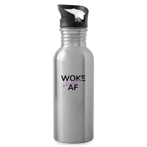 Woke & Caffeinated AF design - Water Bottle