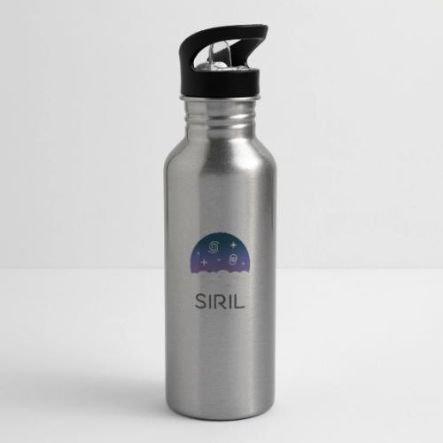 Siril logo 2021 - 20 oz Water Bottle