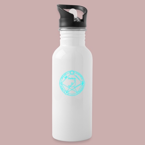 darknet logo cyan - Water Bottle