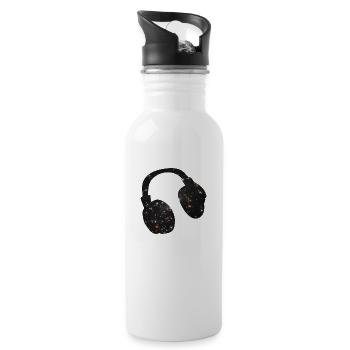 Headphones James Webb Telescope - 20 oz Water Bottle - white - Right