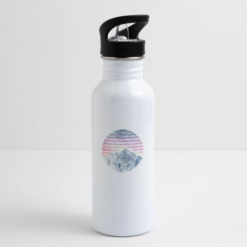 Mountain Sunset - 20 oz Water Bottle