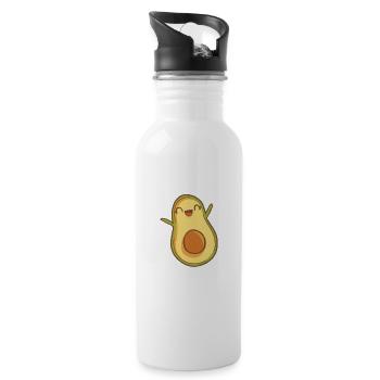 Avocado It's In My DNA - 20 oz Water Bottle - white - Right