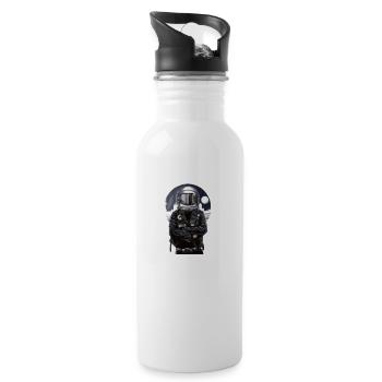 To The Stars And Back: A History Of Space Men - 20 oz Water Bottle - white - Right