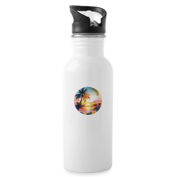Serenity's Embrace - 20 oz Water Bottle - white - Right