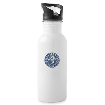Innsbruck Austrian Alps Vintage Blue - 20 oz Water Bottle - white - Right