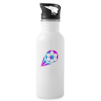 Futboll - 20 oz Water Bottle - white - Right