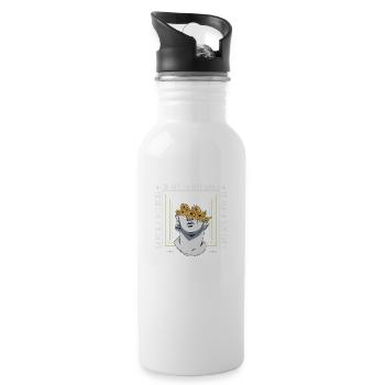 Thinking Out Loud - 20 oz Water Bottle - white - Right