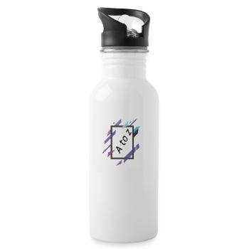 A to z deagin - 20 oz Water Bottle - white - Right