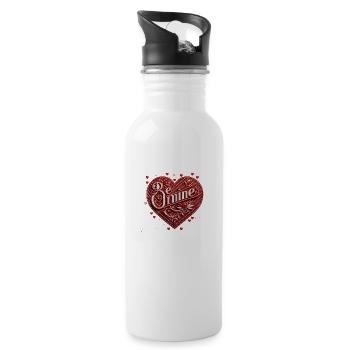 Be Mine Bliss - 20 oz Water Bottle - white - Right