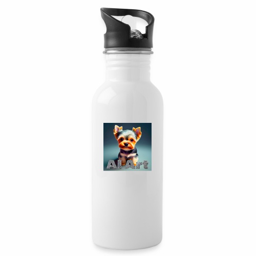 Ai Doggie - 20 oz Water Bottle
