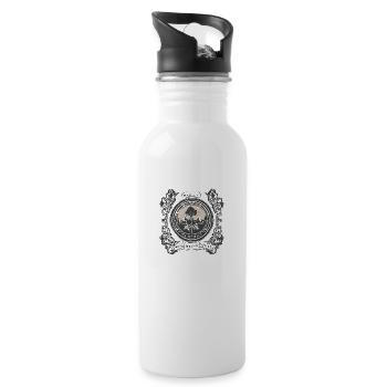 Majestic Tree Emblem - 20 oz Water Bottle - white - Right