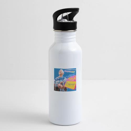Cheap Guitar Album Cover Art - 20 oz Water Bottle