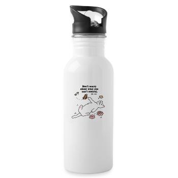 Just chill - 20 oz Water Bottle - white - Right