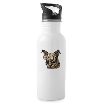 Michigan Sunglasses Graphic Premium - 20 oz Water Bottle - white - Right