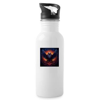 Soaring Eagle - 20 oz Water Bottle - white - Right