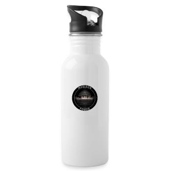Madison Foodie (no approval, no QR code) - 20 oz Water Bottle - white - Right