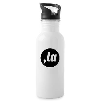 Kamala Harris Comma La Election 2024 - 20 oz Water Bottle - white - Right