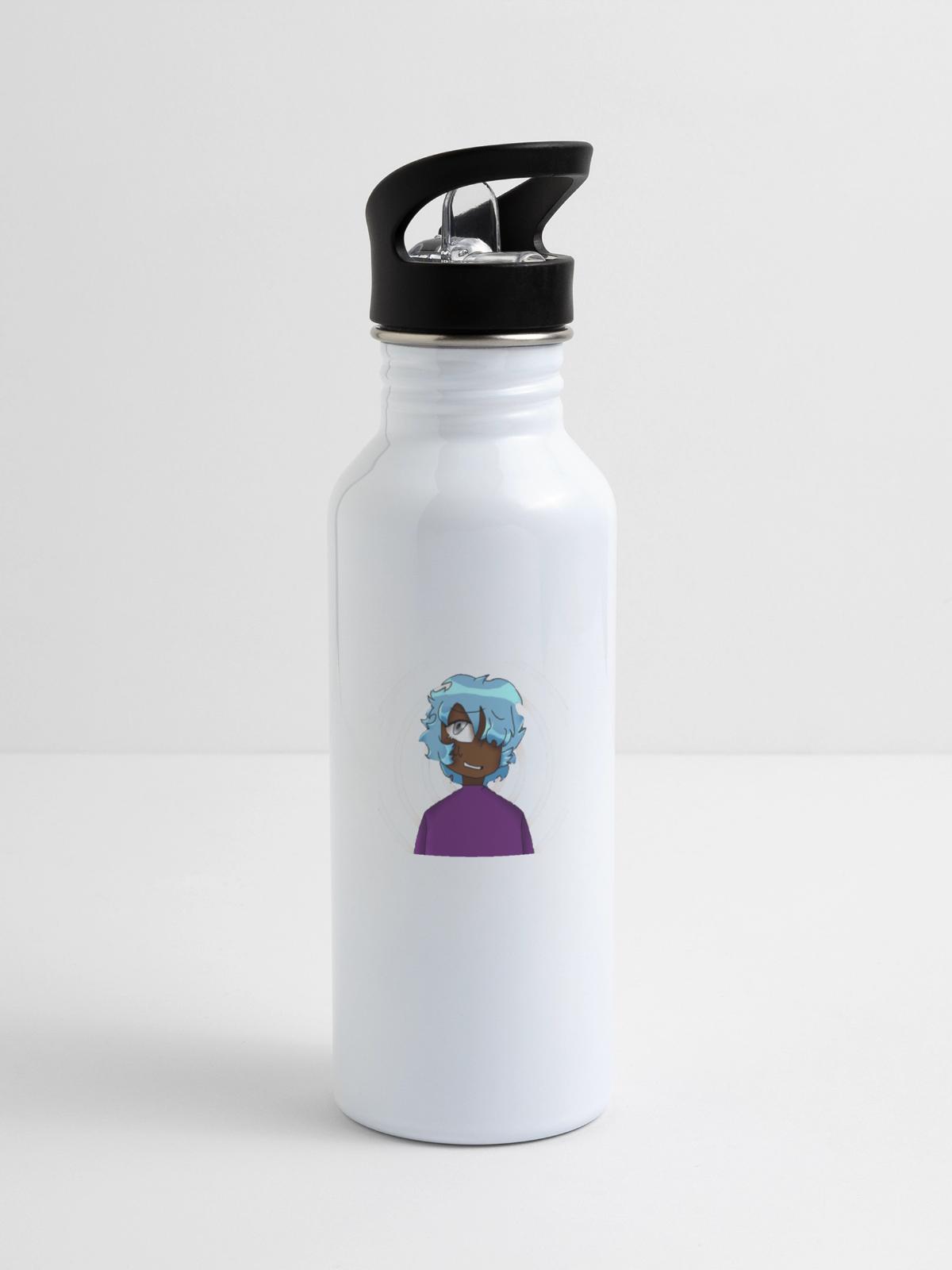Contrast - 20 oz Water Bottle - white - Right