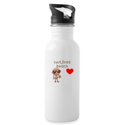 Smoon City_Carlsbad Beach - 20 oz Water Bottle