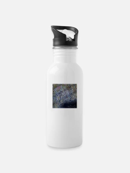 Confetti - 20 oz Water Bottle - white