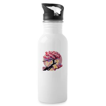 Good morning - 20 oz Water Bottle - white - Right