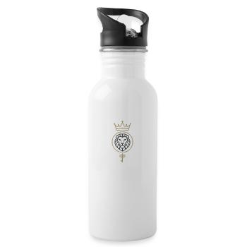 This t-shirt features a modern and elegant design - 20 oz Water Bottle - white - Right