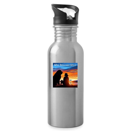 Who Rescued Who - Summer Edition - 20 oz Water Bottle