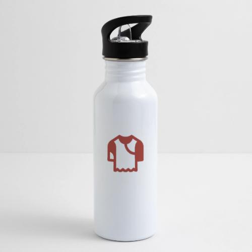 Logo outline - 20 oz Water Bottle