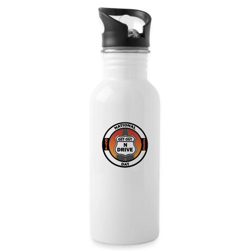 National Get Out N Drive Day 2026 - 20 oz Water Bottle