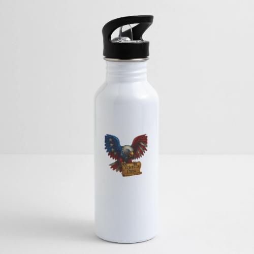 Veterans Press Bald Eagle - 20 oz Water Bottle