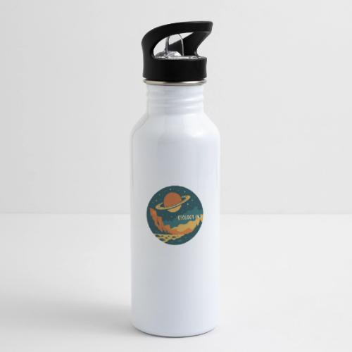 Geology in 5 Saturn's Rings - 20 oz Water Bottle