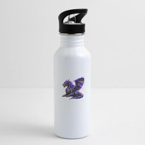 Neon Dragon at Rest - 20 oz Water Bottle