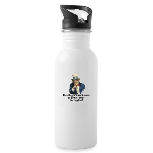 Uncle Sam - Finger - 20 oz Water Bottle