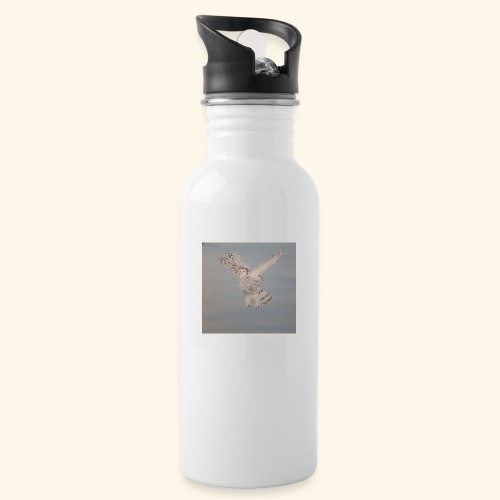 Snowy Owl - Water Bottle