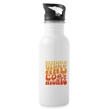 Autumn Bliss - 20 oz Water Bottle - white - Right