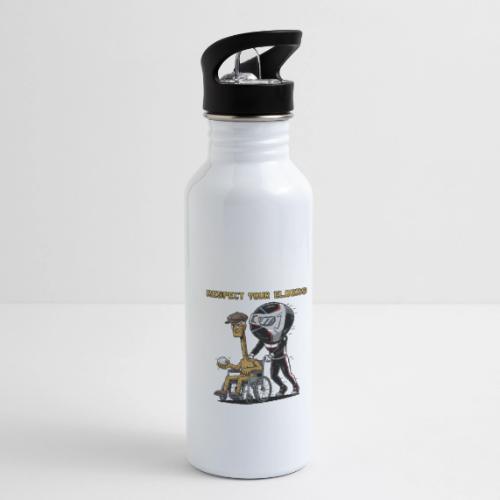 Respect Your Elders Design Golf Humor T-Shirt - 20 oz Water Bottle