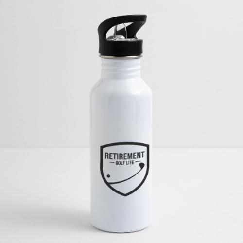 Retirement Golf Life - Sporty Retirement Gift Tee - 20 oz Water Bottle