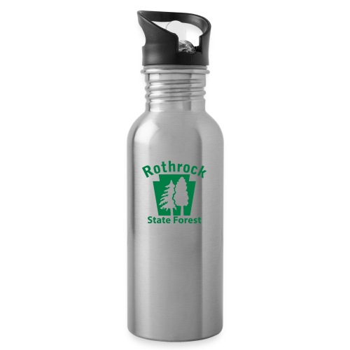Rothrock State Forest Keystone (w/trees) - 20 oz Water Bottle