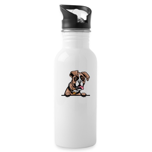 Animal Dog Boxer - Water Bottle