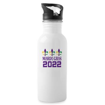 2022 Party or Parade - 20 oz Water Bottle - white - Right