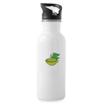 Cup Of Lemon Gift - 20 oz Water Bottle - white - Right