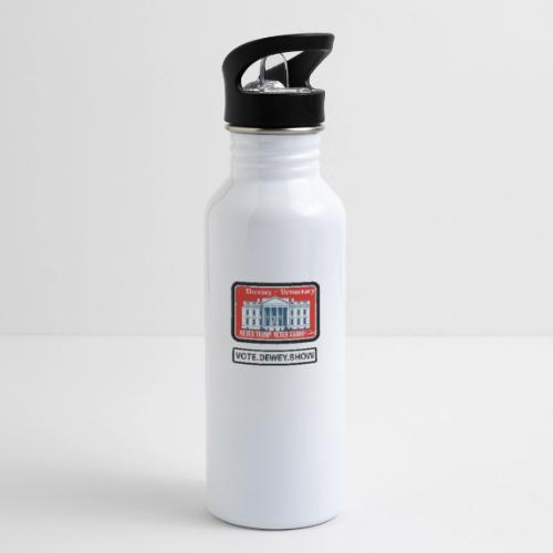 Democracy, Decency, White House brand shirt - 20 oz Water Bottle
