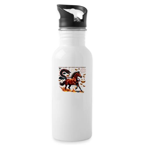 Year of the Horse Victory T Shirt, Lunar New Year - 20 oz Water Bottle