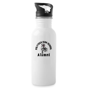 Polytech High School Alumni - 20 oz Water Bottle - white - Right