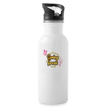 Spring break T-shirt /spring season T-Shirt - 20 oz Water Bottle - white - Right