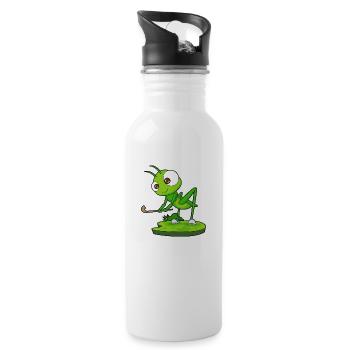 Caterpillar Hockey Hockey Bat - 20 oz Water Bottle - white - Right