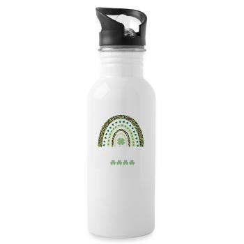 Shenanigans Coordinator Teacher Rainbow - 20 oz Water Bottle - white - Right