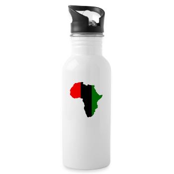 africa 275 - 20 oz Water Bottle - white - Right