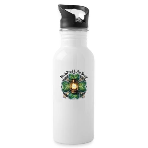 Pinch-Proof Lantern Clover T-Shirt - 20 oz Water Bottle
