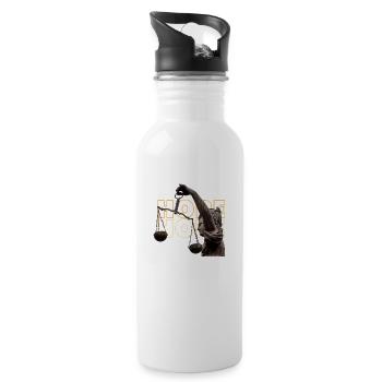 hope humor - 20 oz Water Bottle - white - Right